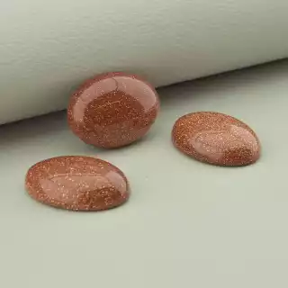 Кабошон Золотий Пісок 20х15см