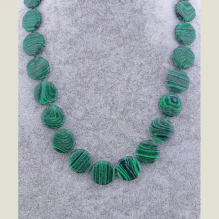 🏷️️ Намисто Малахіт 60 см ss_80332