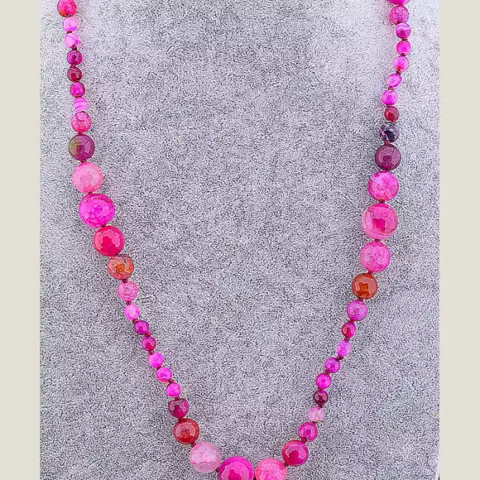 🏷️️ Намисто Агат 70 см ss_10069