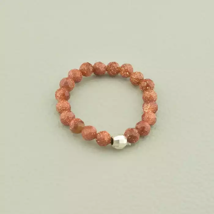 🏷️️ Каблучка Золотий Пісок срібло 925 проба ss_98534