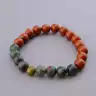 🏷️️ Браслет резинка Яшма 18 см F-71310