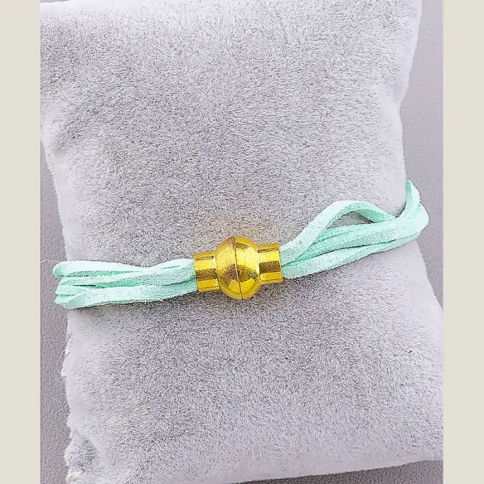 🏷️️ Браслет Сrystal 17 см шкірозамінник ss_12823