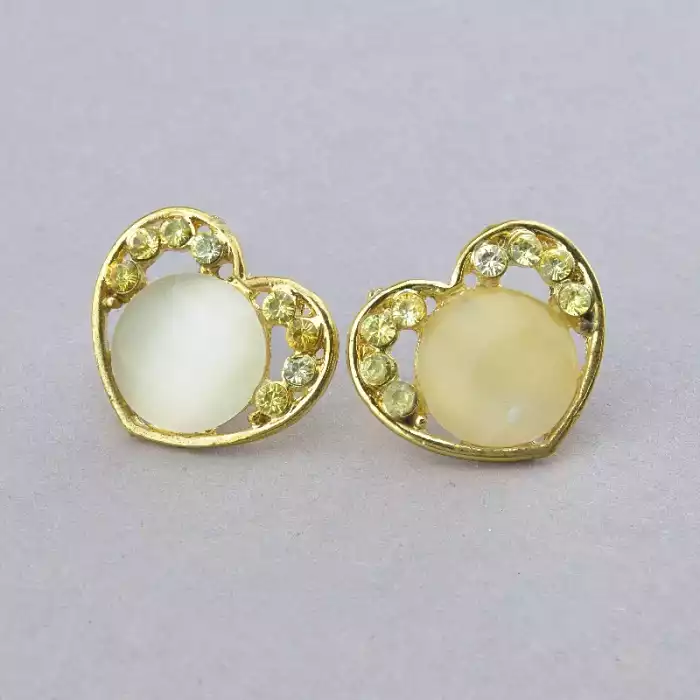 🏷️️ Сережки пусети Fashion Котяче око ss_51401