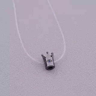 Підвіска Фіаніт 40 см (хром)