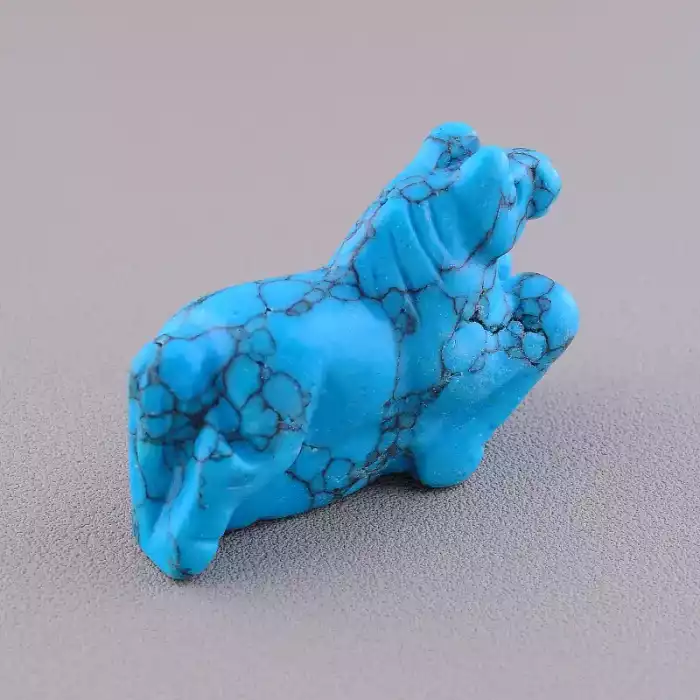 🏷️️ Кінь Бірюза 35х15х30 мм ss_14692