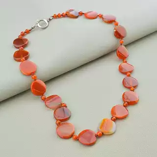 Намисто Сердолік 50 см