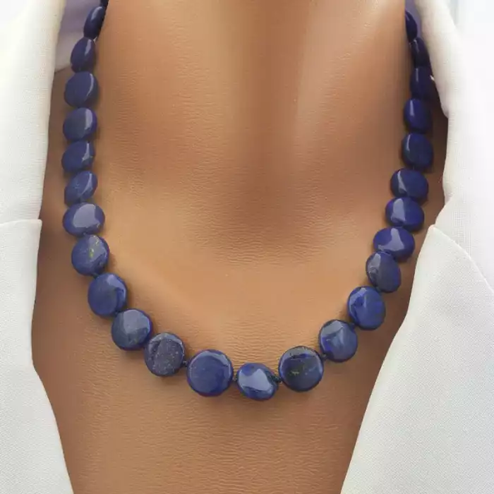 🏷️️ Намисто Лазуріт 44 см. ss_100805