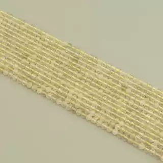 Намистини Кварц 39 см. 3,5мм. на нитці (натуральне каміння, без застібки)