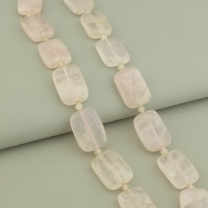 🏷️️ Намисто Рожевий кварц 45 см ss_65715