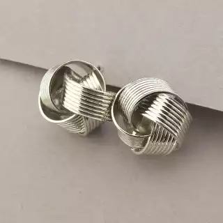 Сережки пусети FJ 21х21 мм