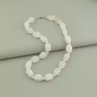 Намисто Рожевий кварц 50 см.