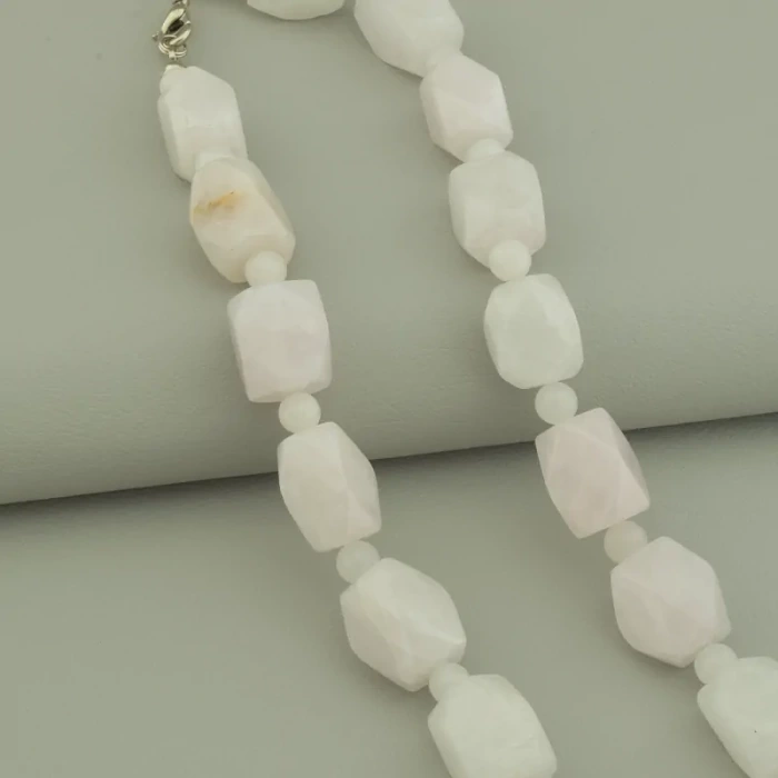 🏷️️ Намисто Рожевий кварц 50 см. ss_94076