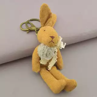 Брелок зайчик Flora Secret тканина