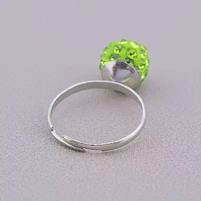 🏷️️ Каблучка Crystal 10 мм F-77842