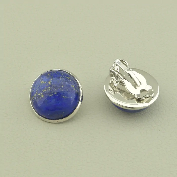 Сережки Лазуріт 18х18 ss_102944 ss_102944