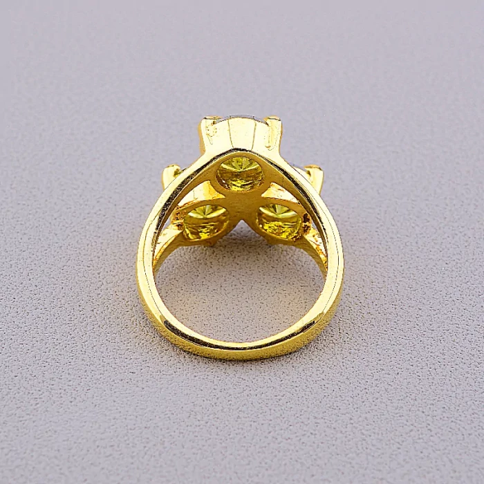 🏷️️ Каблучка квітка Сrystal ss_78976