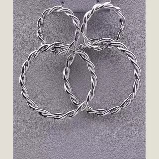 Сережки пусети FJ