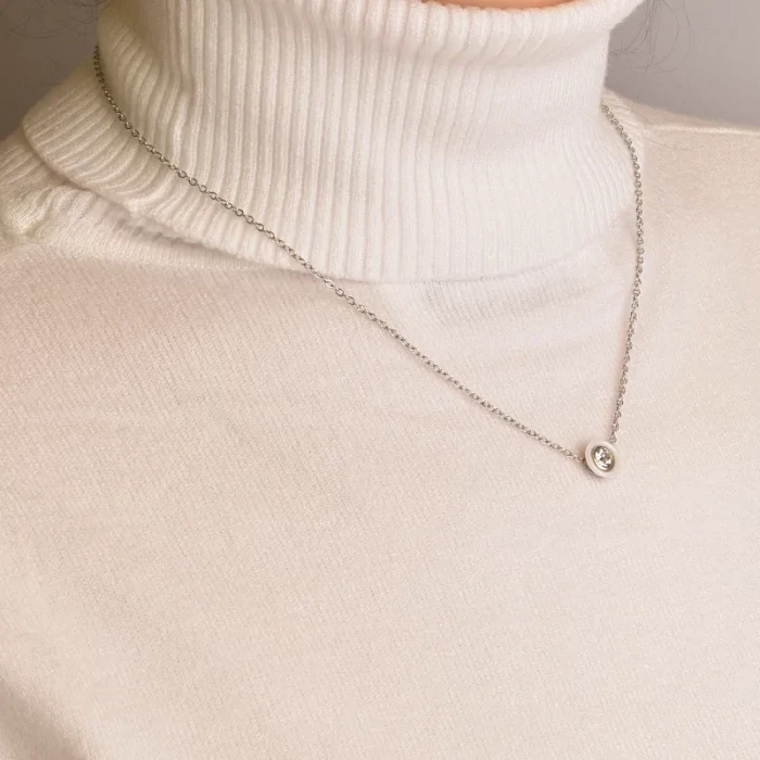 🏷️️ Підвіска Кераміка Фіаніт 42 см. ss_96584