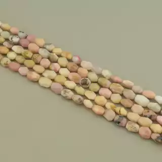 Намистини Опал 39 см. на нитці (натуральне каміння, без застібки)