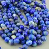 🏷️️ Намистини з лазуритом синя, 38 см (кульки 10,5 мм) F-104516