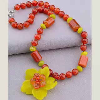 Намисто Сердолік 50 см