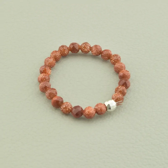 🏷️️ Каблучка Золотий Пісок срібло 925 проба ss_98535