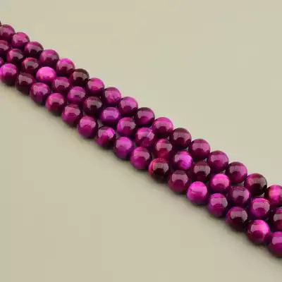 Намистини Котяче око 38 см 10 мм. (без застібки)