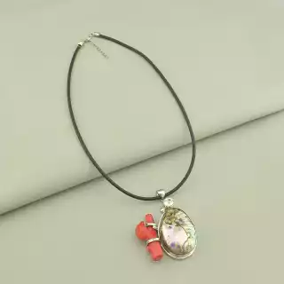 Підвіска Корал, Галіотіс 48 см (сталь)