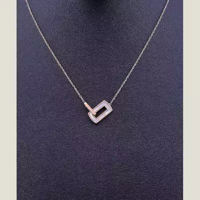 🏷️️ Підвіска Stainless Steel Перламутр (позолота 18к) F-51402