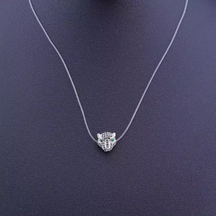 🏷️️ Підвіска Фіаніт 40 см (родій) ss_63691