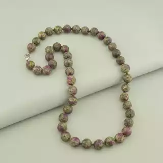 Намисто цоізит 62 см