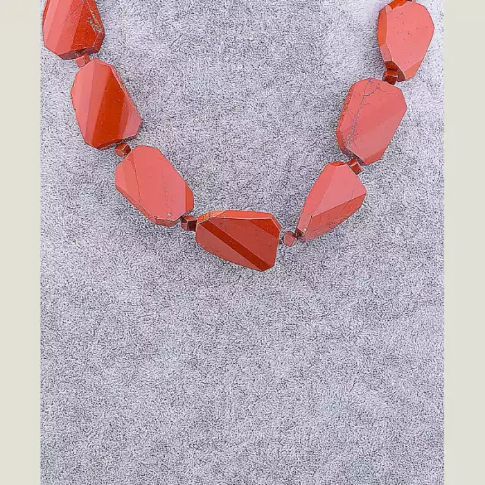 🏷️️ 🏷️️ Намисто Яшма 48 см (червоне) ss_54994 ss_54994