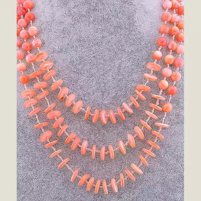 🏷️️ Намисто з коралів 45 см ss_67427