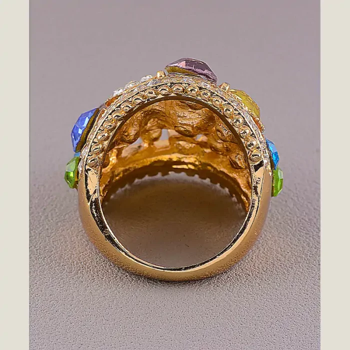 🏷️️ Перстень Сrystal (позолота 18к) ss_45044