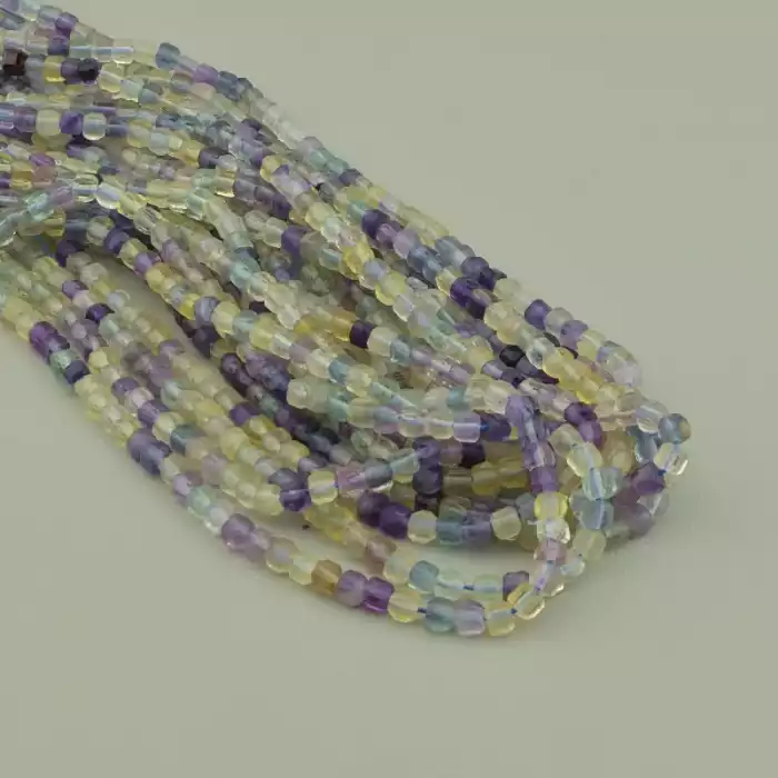 🏷️️ Нитка Флюорит 39 см. (без замка) ss_95773