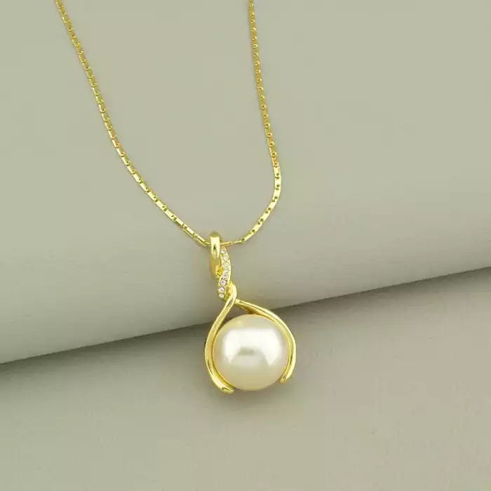 🏷️️ Підвіска + Сережки Майорка, Фіаніт 45 см. ss_103668