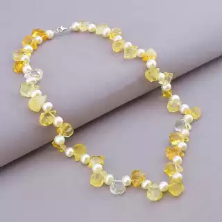 Намисто з перлин срібло (925 проба) 43 см.