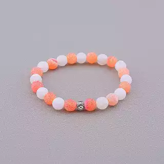 Браслет резинка Агат 18 см