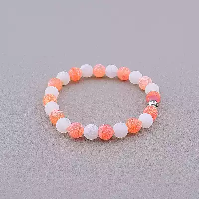 🏷️️ Браслет резинка Агат 18 см F-81069