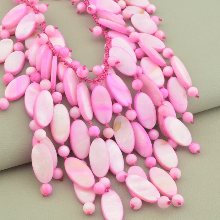 🏷️️ Намисто Перламутр 50 см. ss_98133