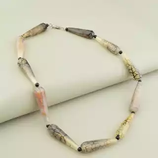 Намисто Агат для повсякденного стилю 50 см