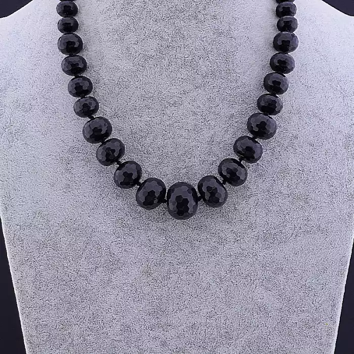 🏷️️ Намисто Обсидіан 50 см ss_106451