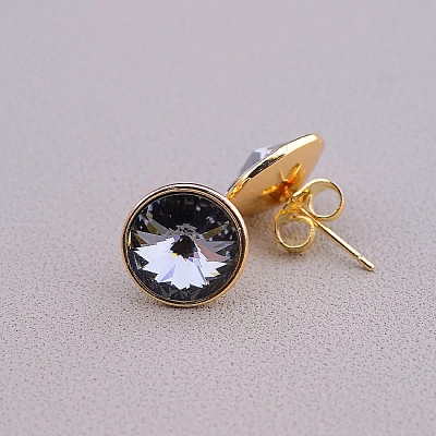 Сережки Swarovski Xuping (позолота 18к)