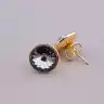 🏷️️ Сережки пусети Swarovski Xuping (позолота 18к) F-83403