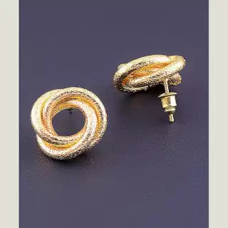 Сережки пусети FJ 17х17 мм