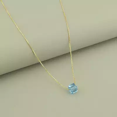 🏷️️ Підвіска Xuping Swarovski 43 см (позолота 18к) F-101017