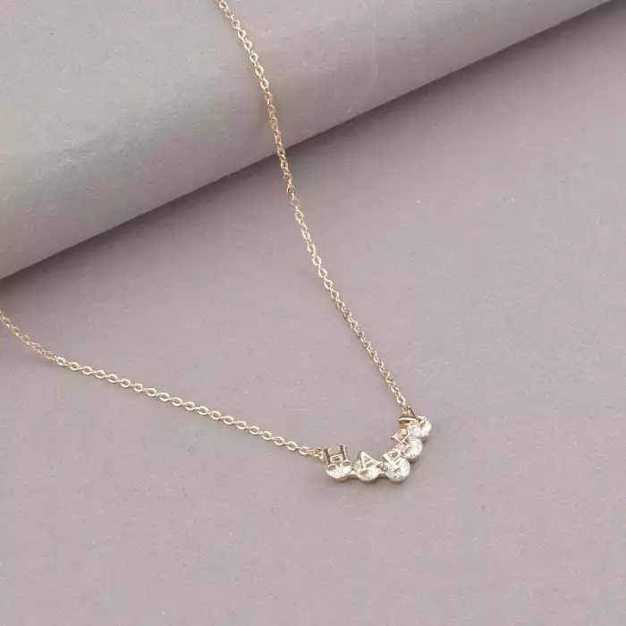 🏷️️ Підвіска Saiya Сrystal 42 см (позолота 18к) ss_86008