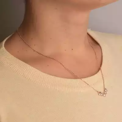 🏷️️ Підвіска Saiya Сrystal 42 см (позолота 18к) F-86008