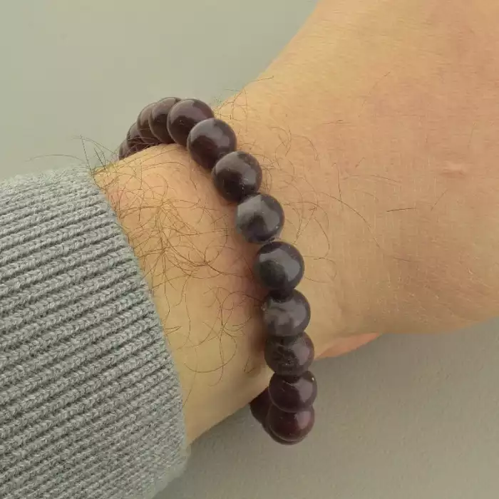 🏷️️ Браслет резинка Яшма 20 см. ss_101721