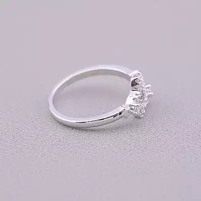 🏷️️ Каблучка зірка Big Dipper Фіаніт (родій) F-54997